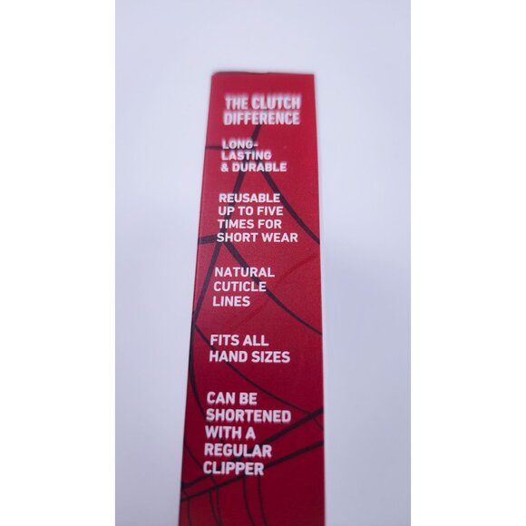 Clutch Nails x Marvel Spider-Man Extra Long Coffin Press-On Nails – Set of 24 - Picture 4 of 5